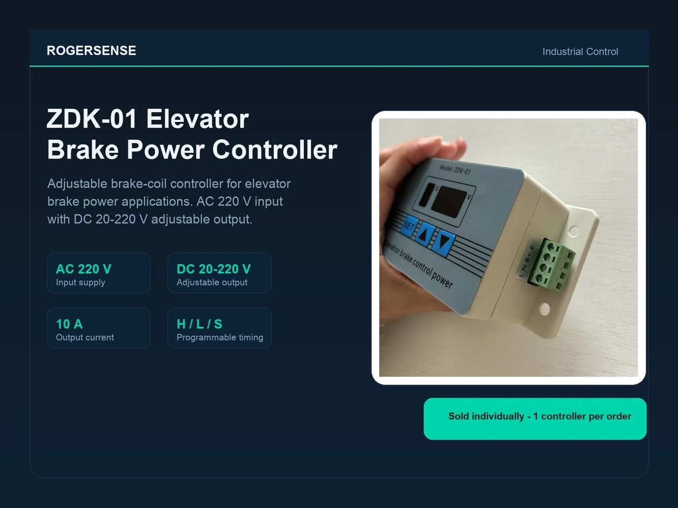 ZDK-01 Elevator Brake Power Controller