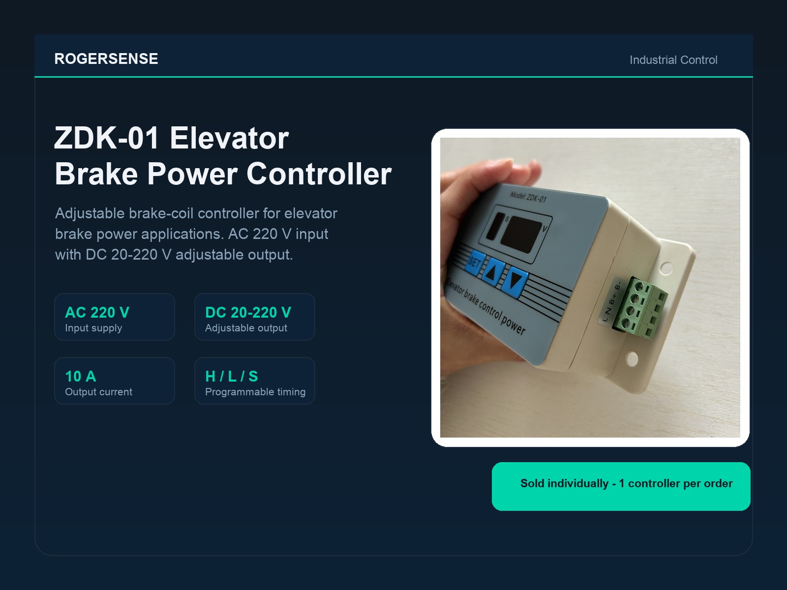 ZDK-01 Elevator Brake Power Controller