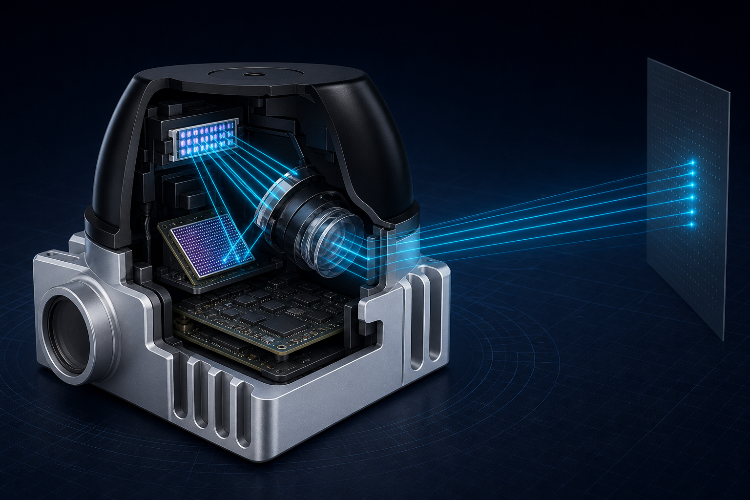 P60 360° Hybrid Solid-State LiDAR