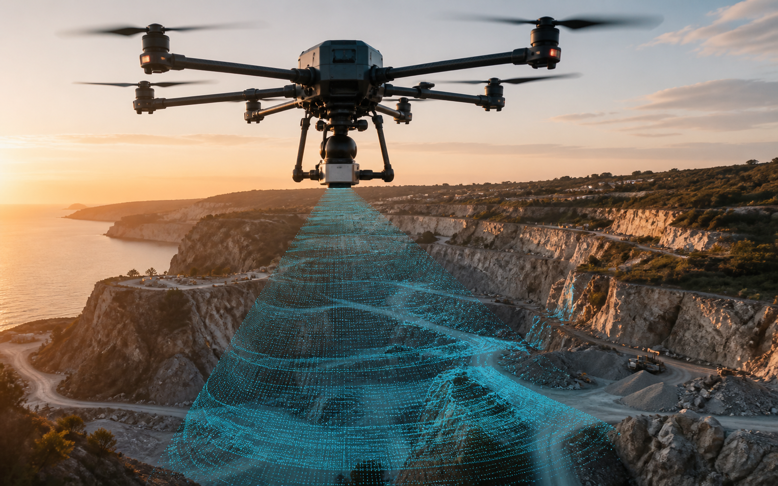 P60 360° Hybrid Solid-State LiDAR